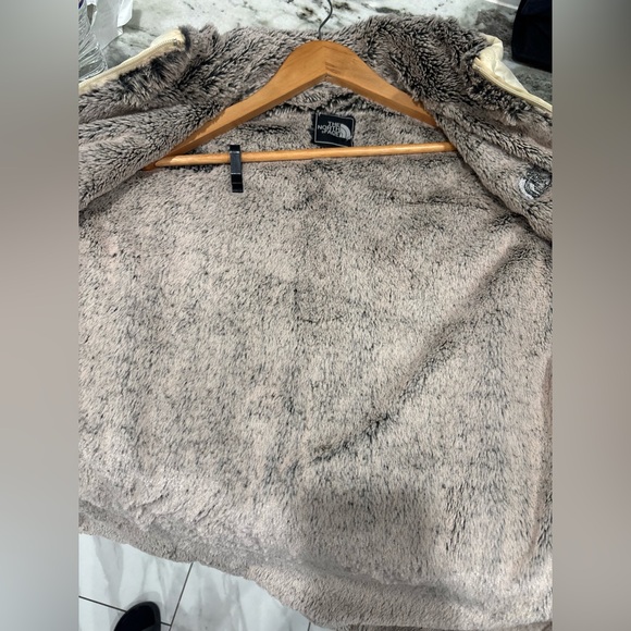 THE NORTH FACE S Fluffy Fleece/Ivory Size:XL - Picture 10 of 11